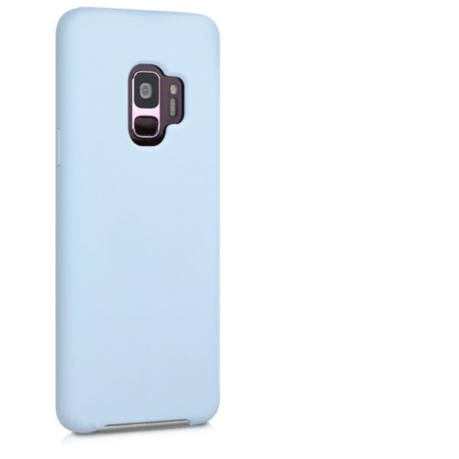 Husa pentru Samsung Galaxy S9, Silicon, Albastru, 44182.58 fotografia produsului View 7 L