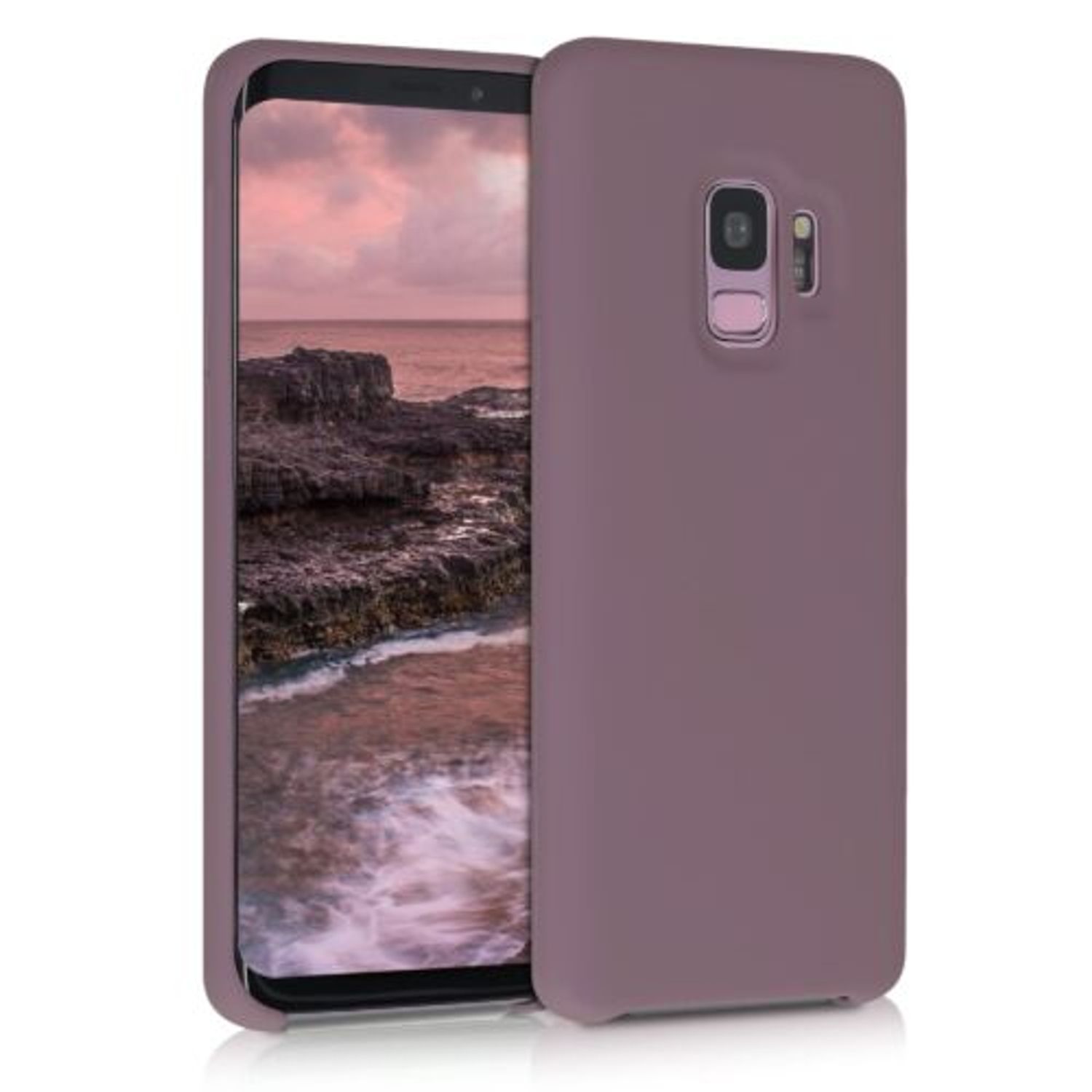 Husa pentru Samsung Galaxy S9, Silicon, Mov, 44182.181 fotografia produsului