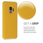 Husa pentru Samsung Galaxy S9, Silicon, Galben, 44182.143 fotografia produsului View 4 S