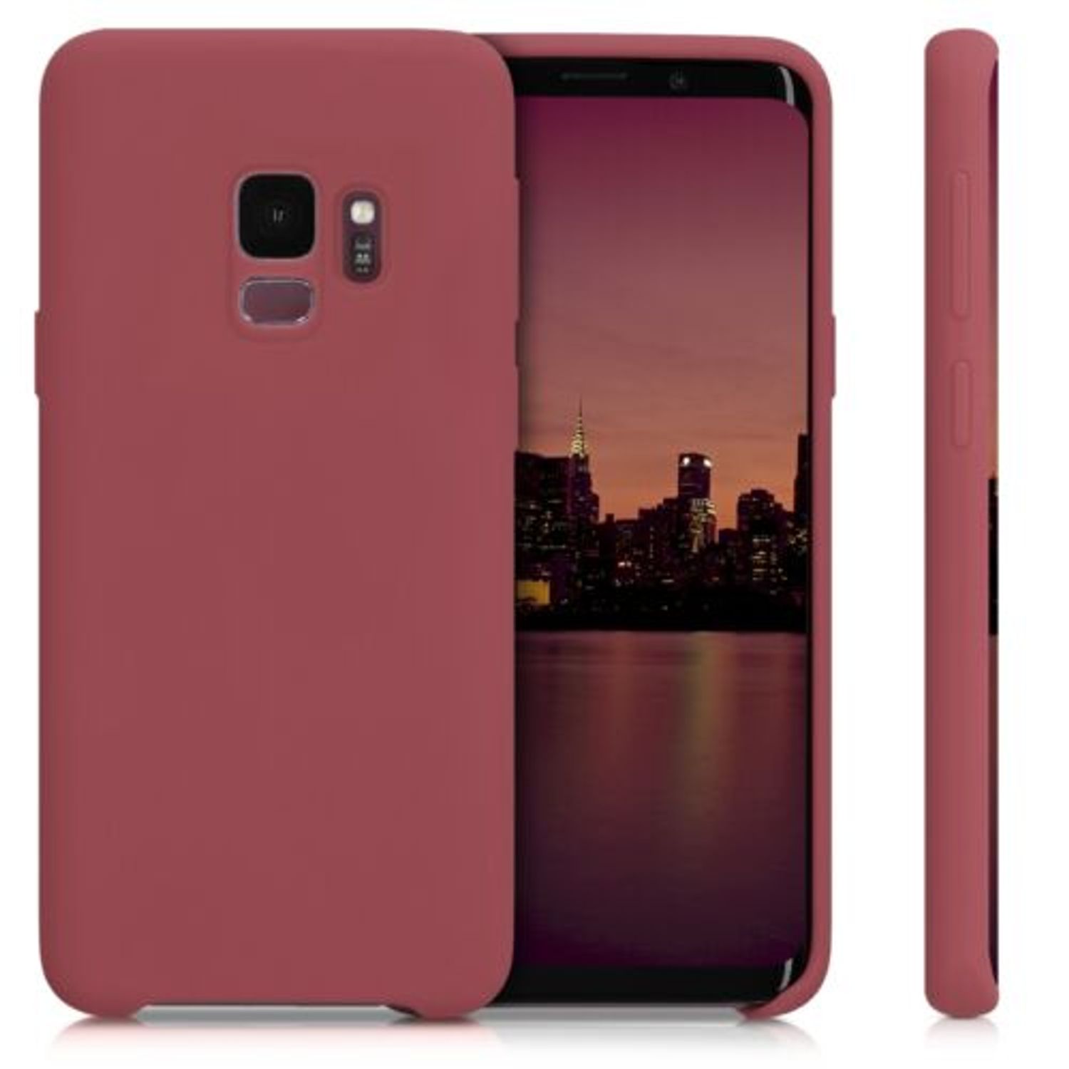 Husa pentru Samsung Galaxy S9, Silicon, Rosu, 44182.160 fotografia produsului View 7 L