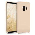 Husa pentru Samsung Galaxy S9, Silicon, Crem, 44182.154 fotografia produsului