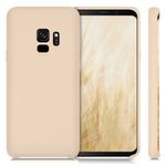 Husa pentru Samsung Galaxy S9, Silicon, Crem, 44182.154 fotografia produsului View 2 S