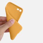 Husa pentru iPhone 8/iPhone 7/iPhone SE 2, Silicon, Galben, 39458.217 fotografia produsului View 8 S
