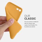 Husa pentru iPhone 8/iPhone 7/iPhone SE 2, Silicon, Galben, 39458.217 fotografia produsului View 4 S