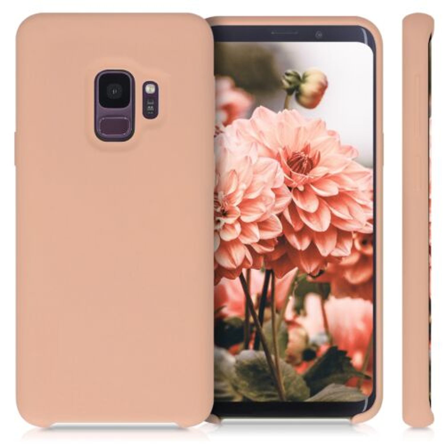 Husa pentru Samsung Galaxy S9, Silicon, Rose Gold, 44182.138 fotografia produsului View 2 L