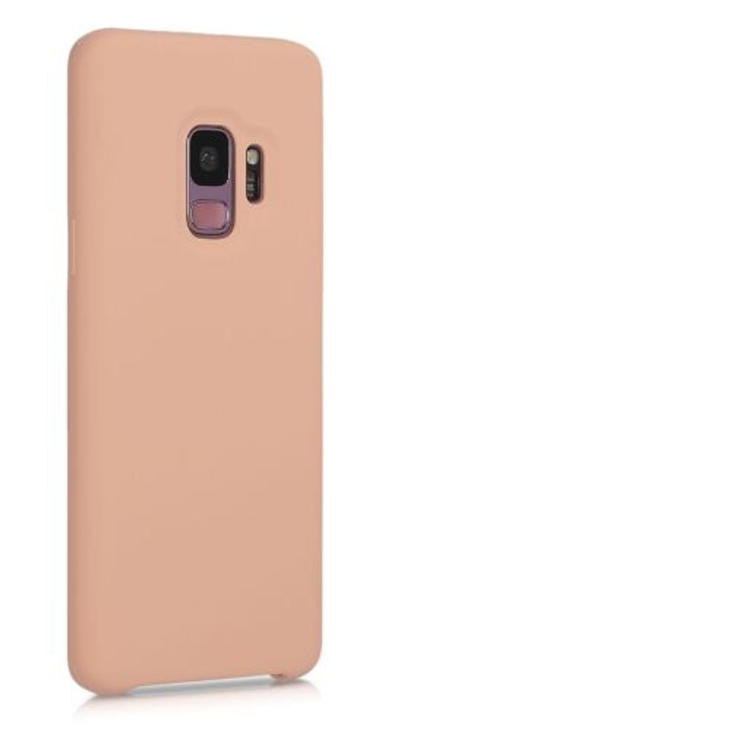 Husa pentru Samsung Galaxy S9, Silicon, Rose Gold, 44182.138 fotografia produsului View 7 L