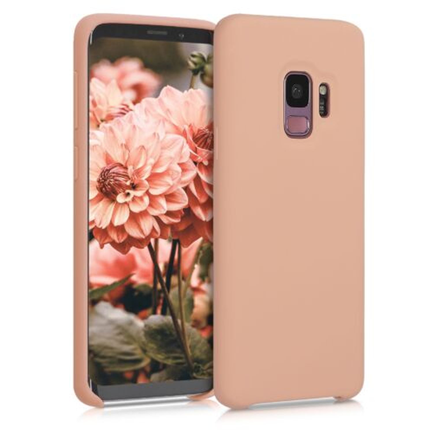 Husa pentru Samsung Galaxy S9, Silicon, Rose Gold, 44182.138 fotografia produsului