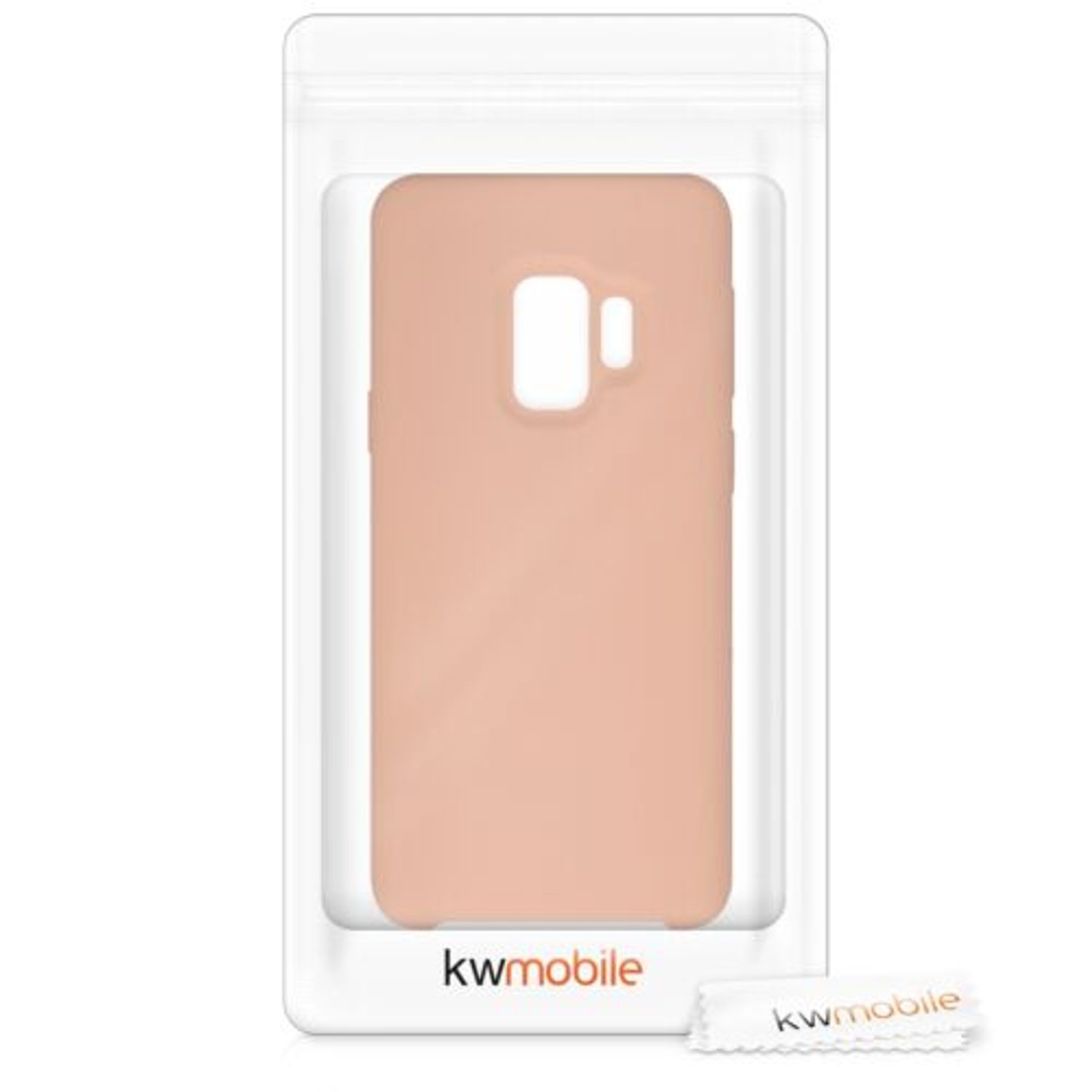 Husa pentru Samsung Galaxy S9, Silicon, Rose Gold, 44182.138 fotografia produsului View 8 L