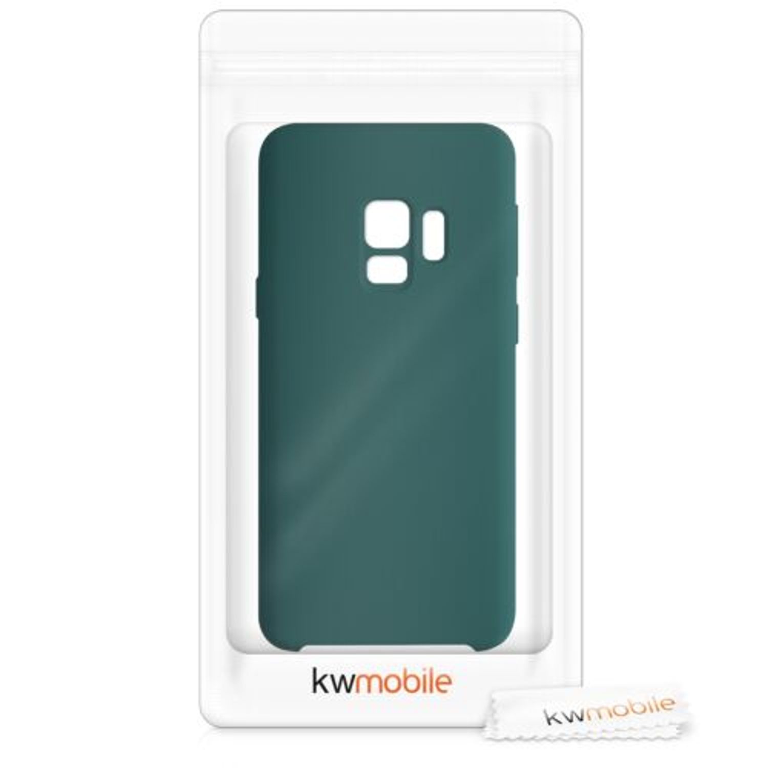 Husa pentru Samsung Galaxy S9, Silicon, Verde, 44182.184 fotografia produsului View 7 L