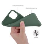 Husa pentru Apple iPhone 11, Silicon, Verde, 50791.166 fotografia produsului View 4 S