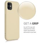 Husa pentru Apple iPhone 11, Silicon, Crem, 50791.210 fotografia produsului View 6 S