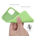 Husa pentru Apple iPhone 11, Silicon, Verde, 50791.214 fotografia produsului View 2 S