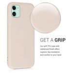 Husa pentru Apple iPhone 11, Silicon, Crem, 50791.154 fotografia produsului View 3 S