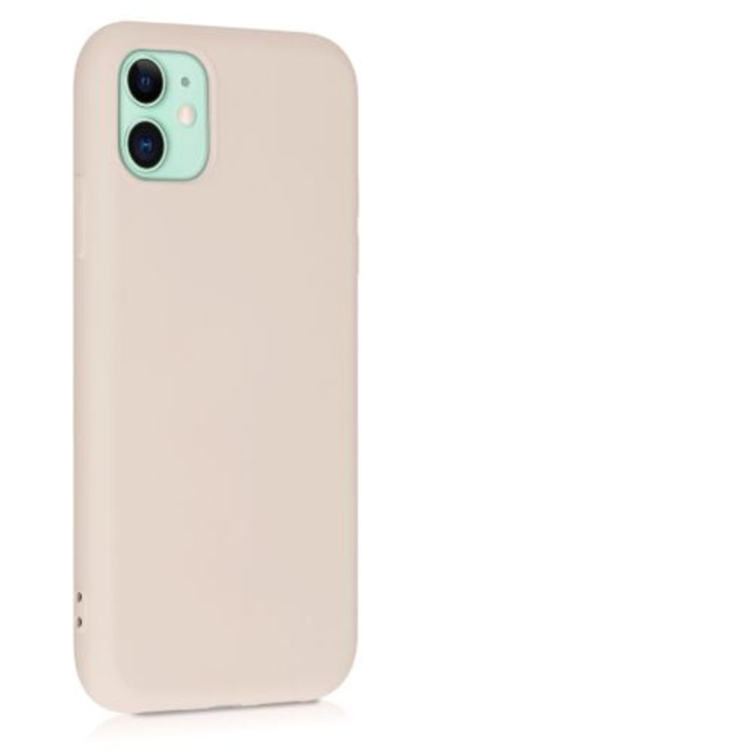 Husa pentru Apple iPhone 11, Silicon, Crem, 50791.154 fotografia produsului View 8 L