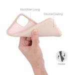 Husa pentru Apple iPhone 11, Silicon, Crem, 50791.154 fotografia produsului View 5 S