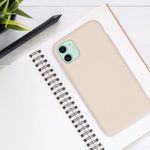Husa pentru Apple iPhone 11, Silicon, Crem, 50791.154 fotografia produsului View 6 S