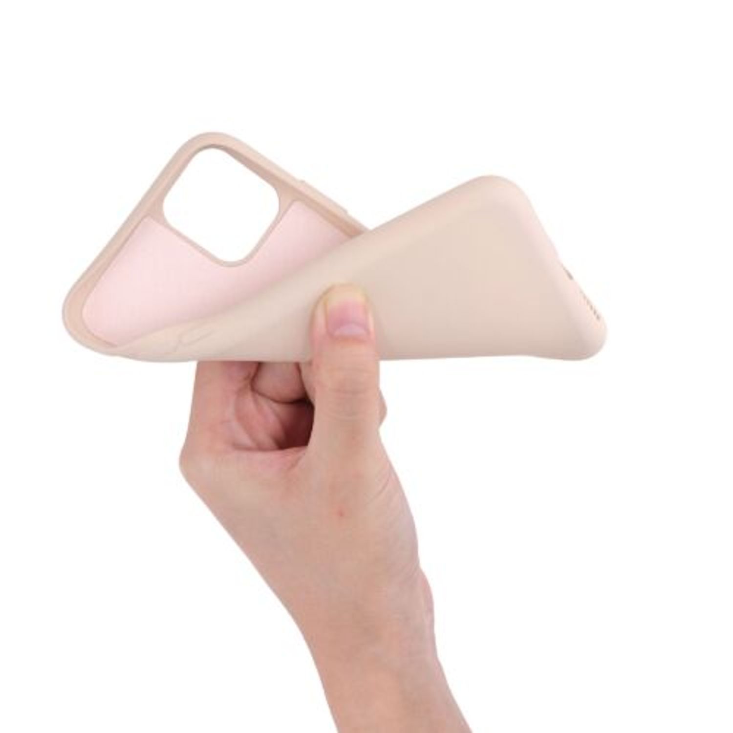Husa pentru Apple iPhone 11, Silicon, Crem, 50791.154 fotografia produsului View 9 L