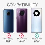 Husa pentru Huawei Mate 40 Pro, Silicon, Transparent, 54745.03 fotografia produsului View 6 S