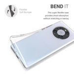 Husa pentru Huawei Mate 40 Pro, Silicon, Transparent, 54745.03 fotografia produsului View 3 S