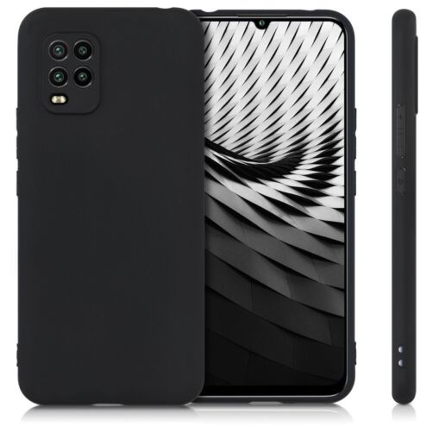 Husa pentru Xiaomi Mi 10 Lite 5G, Silicon, Negru, 52490.47 fotografia produsului View 2 L