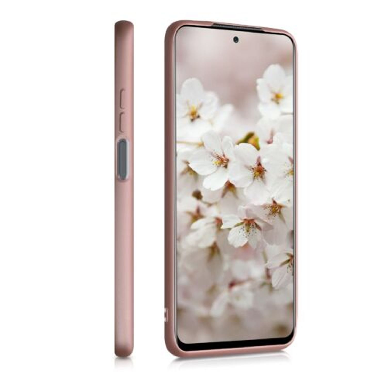 Husa pentru Xiaomi Mi 10T Lite 5G, Silicon, Rose Gold, 53626.31 fotografia produsului View 5 L