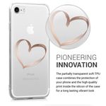Husa pentru Apple iPhone 8/iPhone 7/iPhone SE 2, Silicon, Rose Gold, 39459.35 fotografia produsului View 3 S