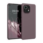 Husa pentru Xiaomi Mi 11, Silicon, Mov, 54379.181 fotografia produsului