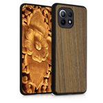 Husa pentru Xiaomi Mi 11, Lemn, Maro, 54377.18 fotografia produsului