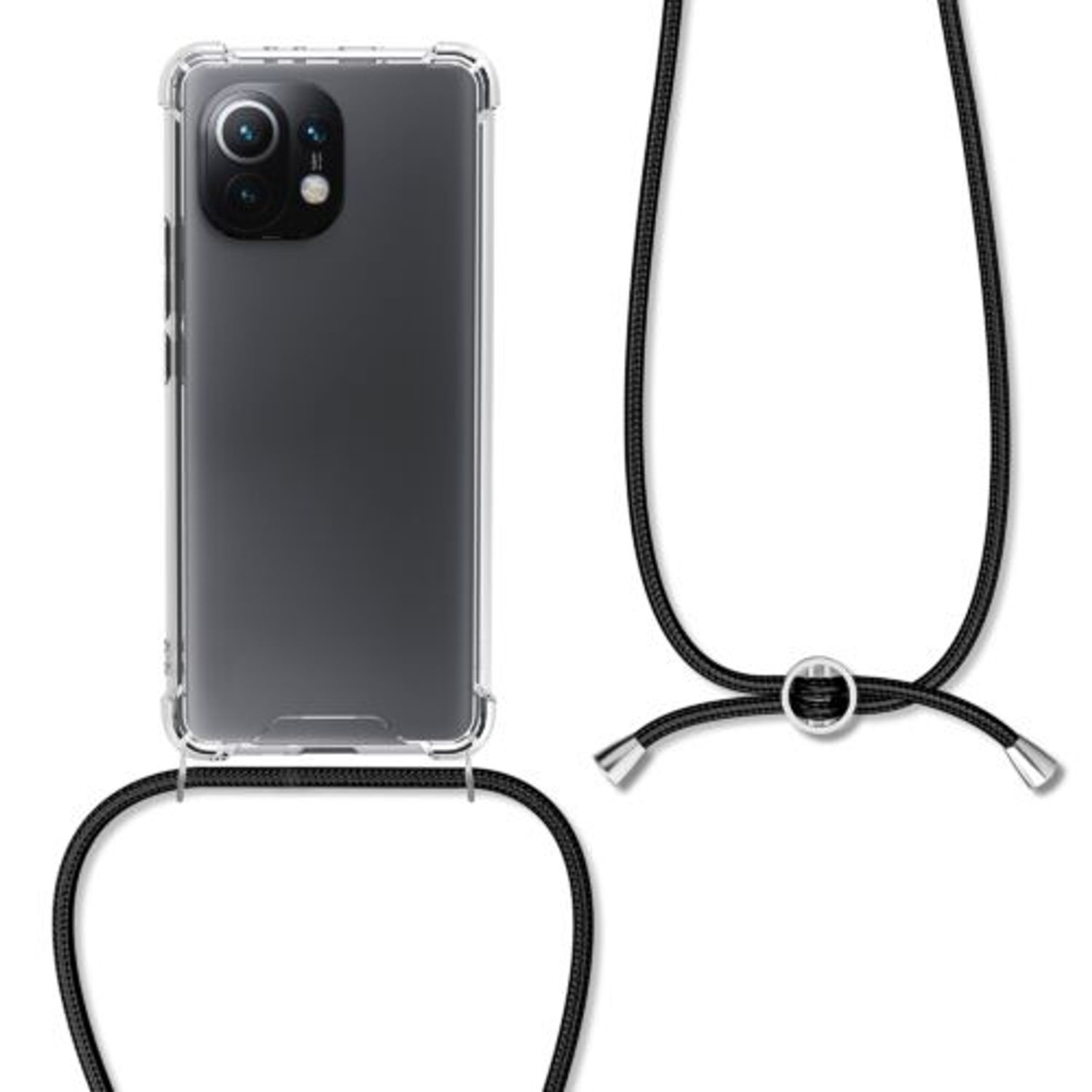 Husa pentru Xiaomi Mi 11, Silicon, Transparent, 54448.01 fotografia produsului View 2 L