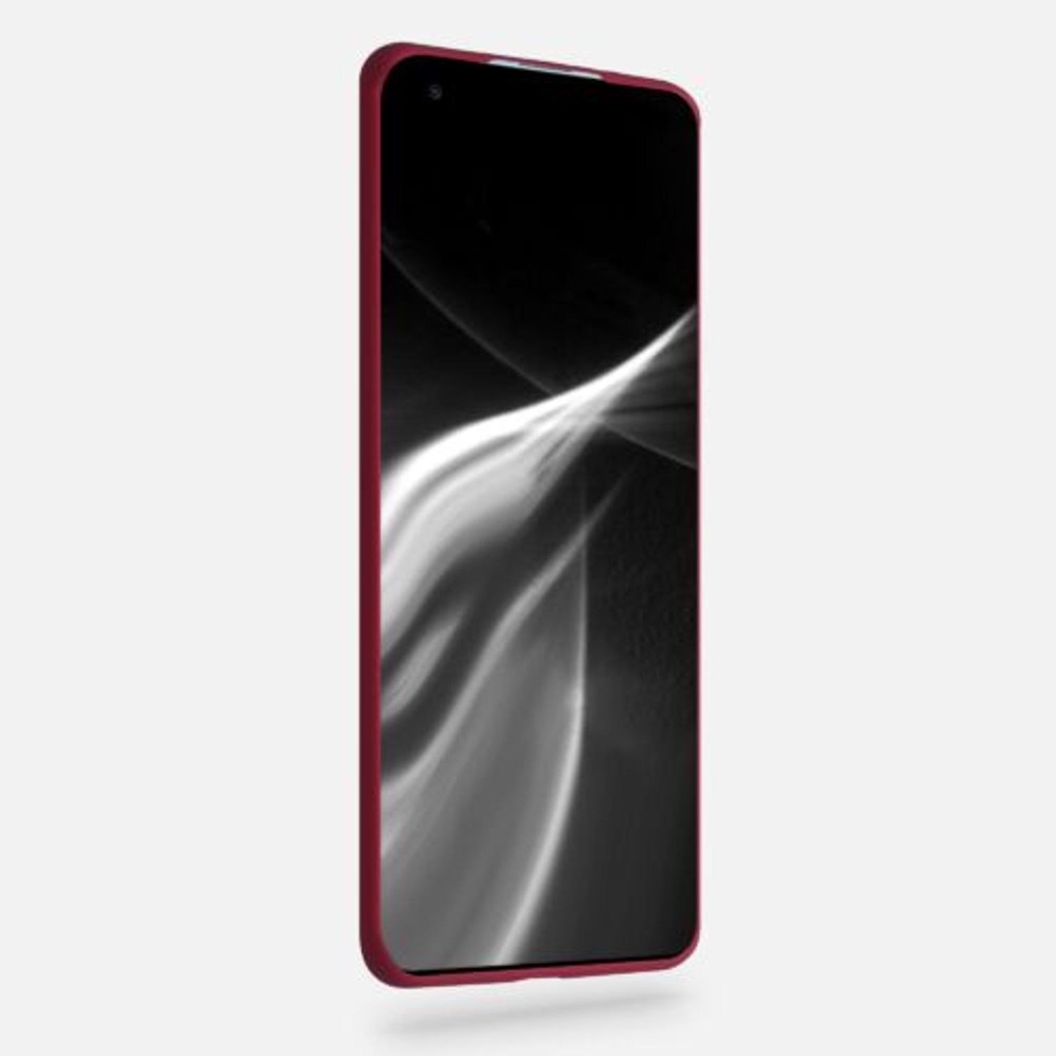Husa pentru Xiaomi Mi 11, Silicon, Rosu, 54188.209 fotografia produsului View 3 L
