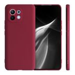 Husa pentru Xiaomi Mi 11, Silicon, Rosu, 54188.209 fotografia produsului View 2 S
