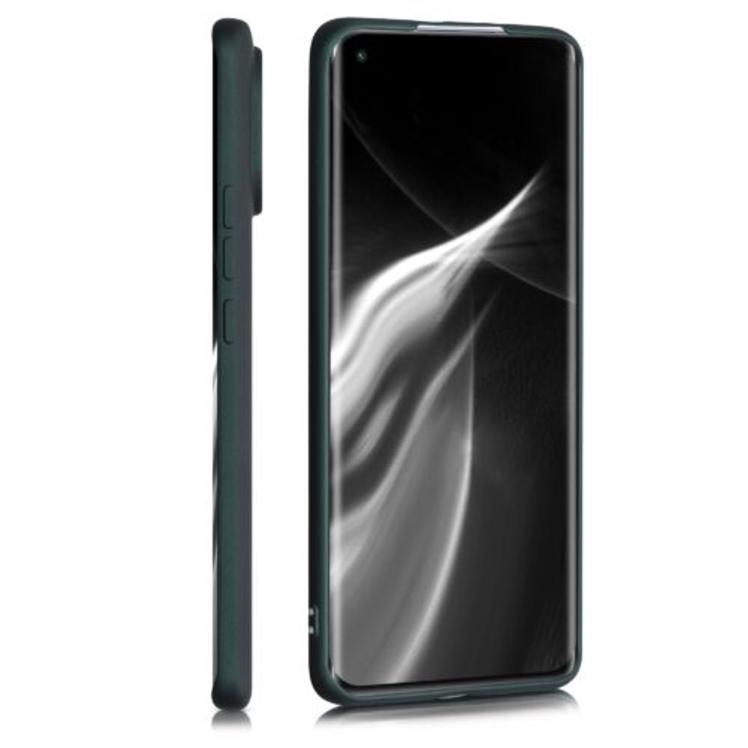 Husa pentru Xiaomi Mi 11, Silicon, Verde, 54189.14 fotografia produsului View 5 L