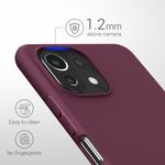 Husa pentru Xiaomi Mi 11 Lite 5G, Silicon, Violet, 54726.187 fotografia produsului View 4 S