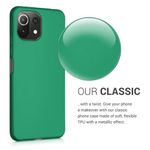 Husa pentru Xiaomi Mi 11 Lite 5G, Silicon, Verde, 54727.170 fotografia produsului View 4 S