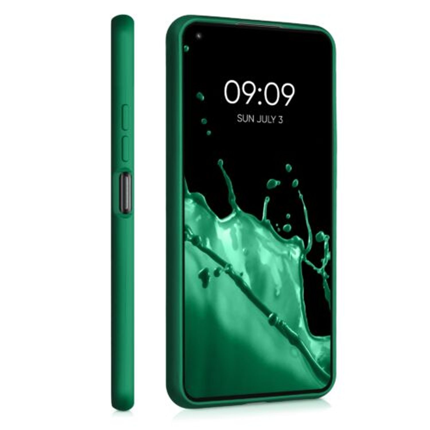 Husa pentru Xiaomi Mi 11 Lite 5G, Silicon, Verde, 54727.170 fotografia produsului View 5 L
