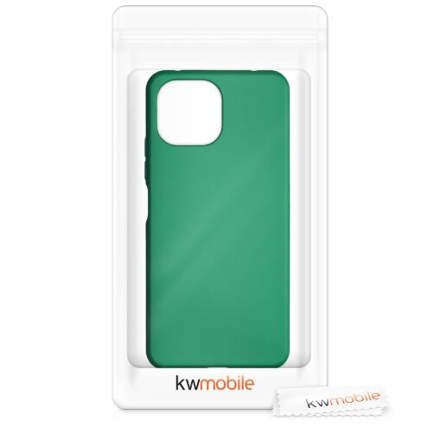 Husa pentru Xiaomi Mi 11 Lite 5G, Silicon, Verde, 54727.170 fotografia produsului View 7 L