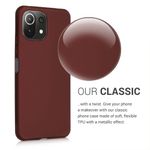 Husa pentru Xiaomi Mi 11 Lite 5G, Silicon, Rosu, 54727.178 fotografia produsului View 3 S