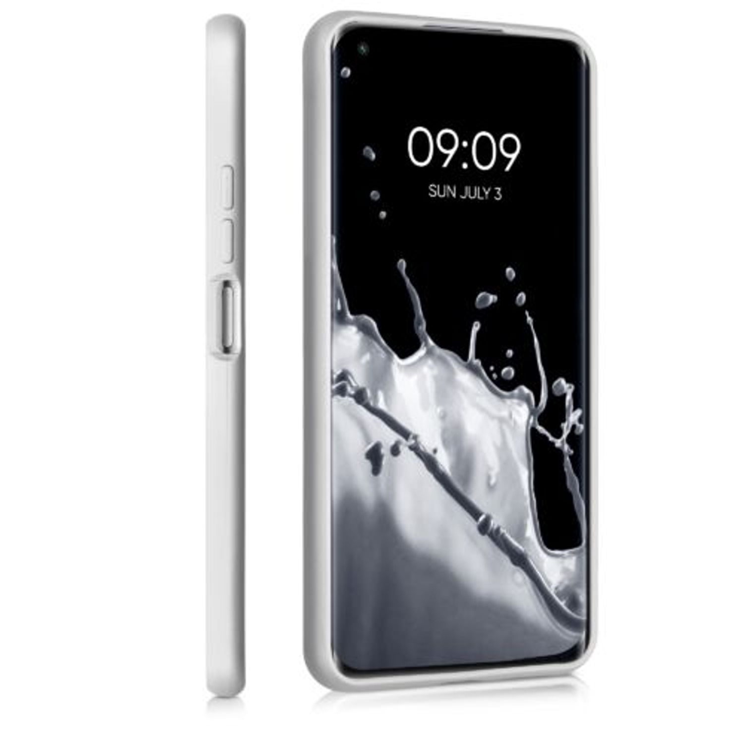 Husa pentru Xiaomi Mi 11 Lite 5G, Silicon, Silver, 54727.67 fotografia produsului View 5 L