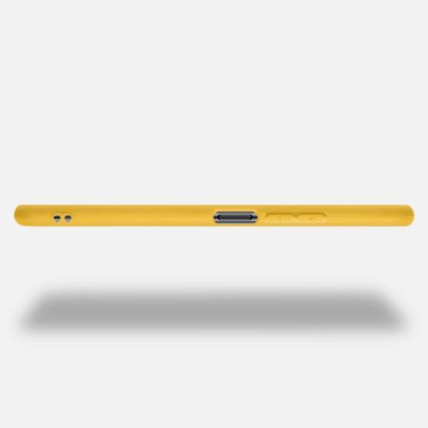 Husa pentru Xiaomi Mi 11 Lite 5G, Silicon, Galben, 54726.143 fotografia produsului View 4 L
