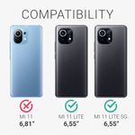 Husa pentru Xiaomi Mi 11 Lite 5G, Silicon, Galben, 54726.143 fotografia produsului View 6 S