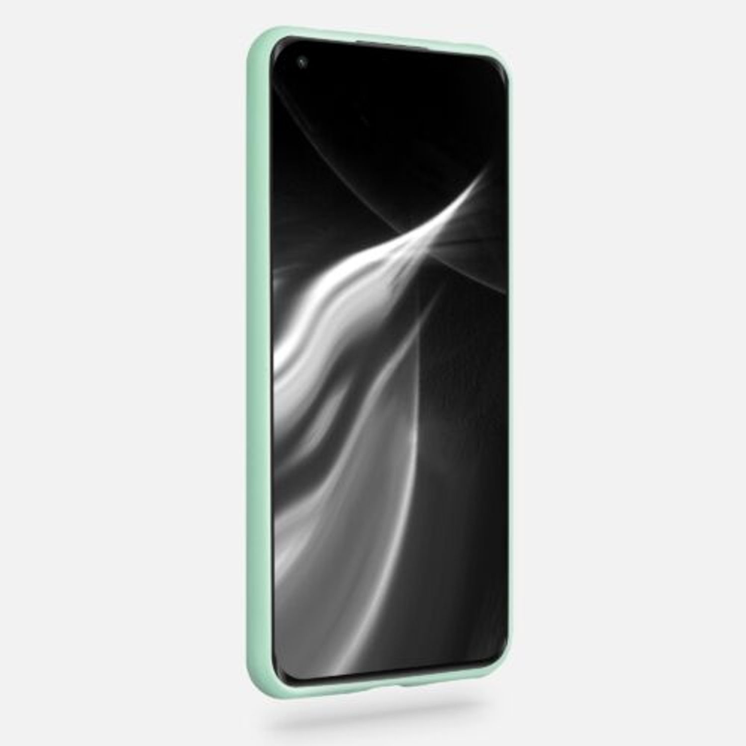 Husa pentru Xiaomi Mi 11 Lite 5G, Silicon, Verde, 54726.50 fotografia produsului View 3 L