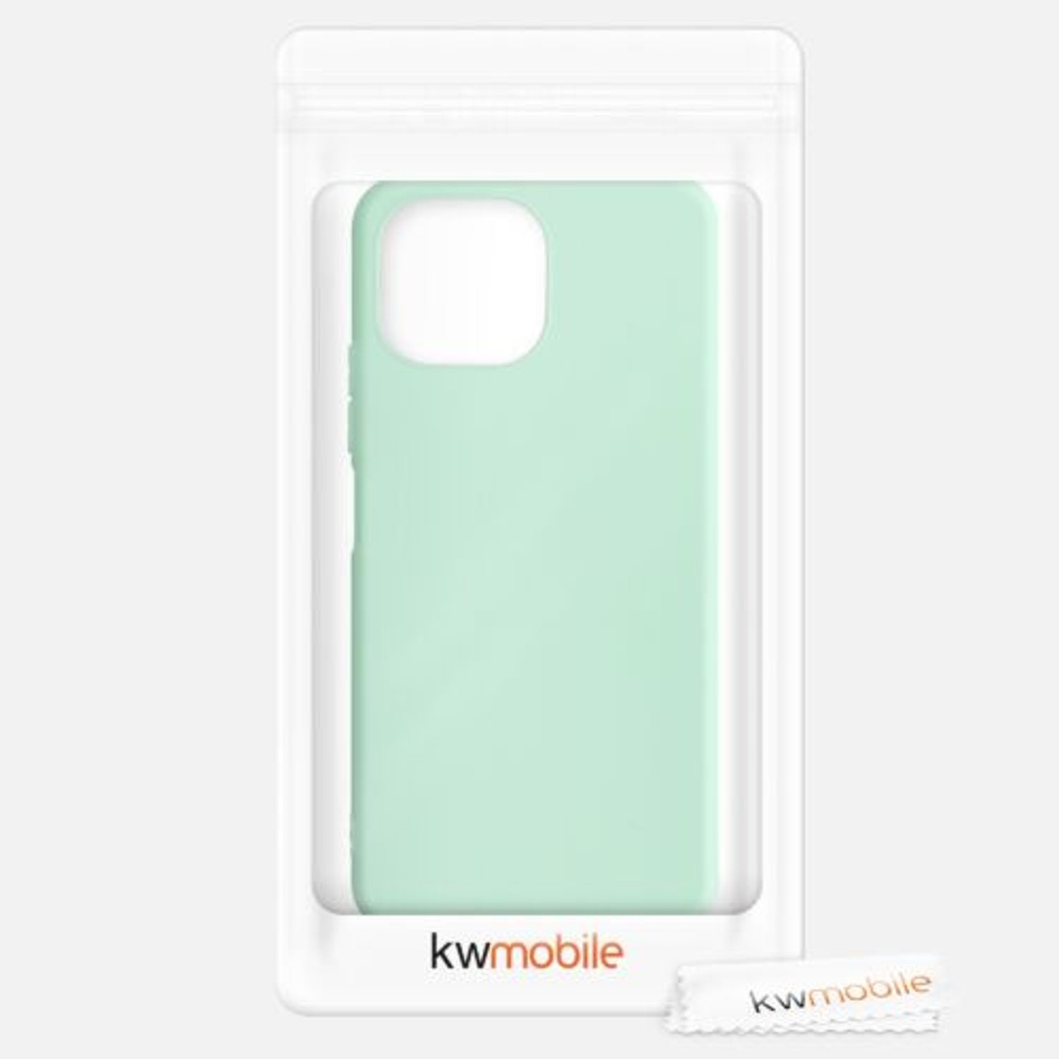 Husa pentru Xiaomi Mi 11 Lite 5G, Silicon, Verde, 54726.50 fotografia produsului View 7 L