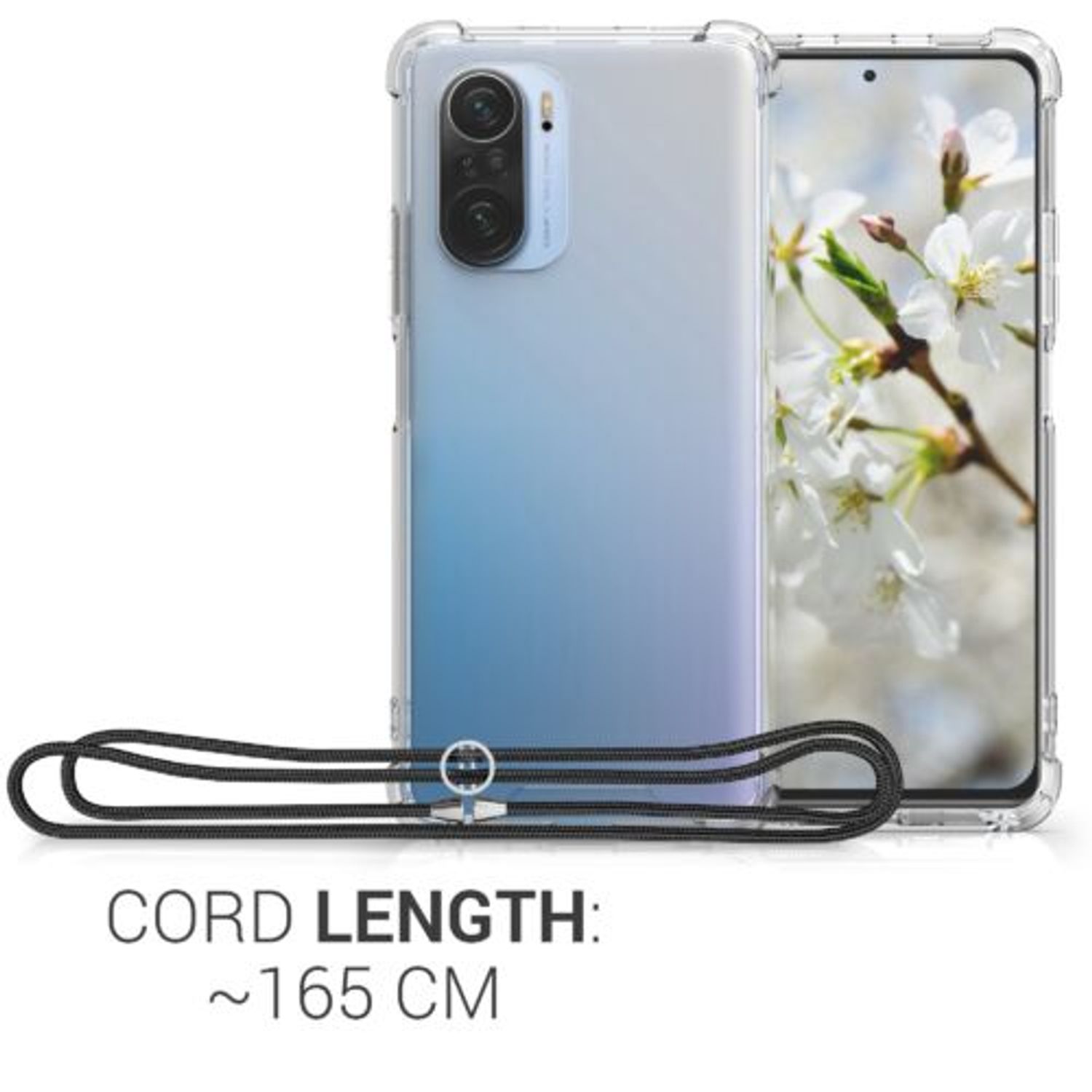 Husa pentru Xiaomi Mi 11i, Silicon, Transparent, 54734.01 fotografia produsului View 4 L