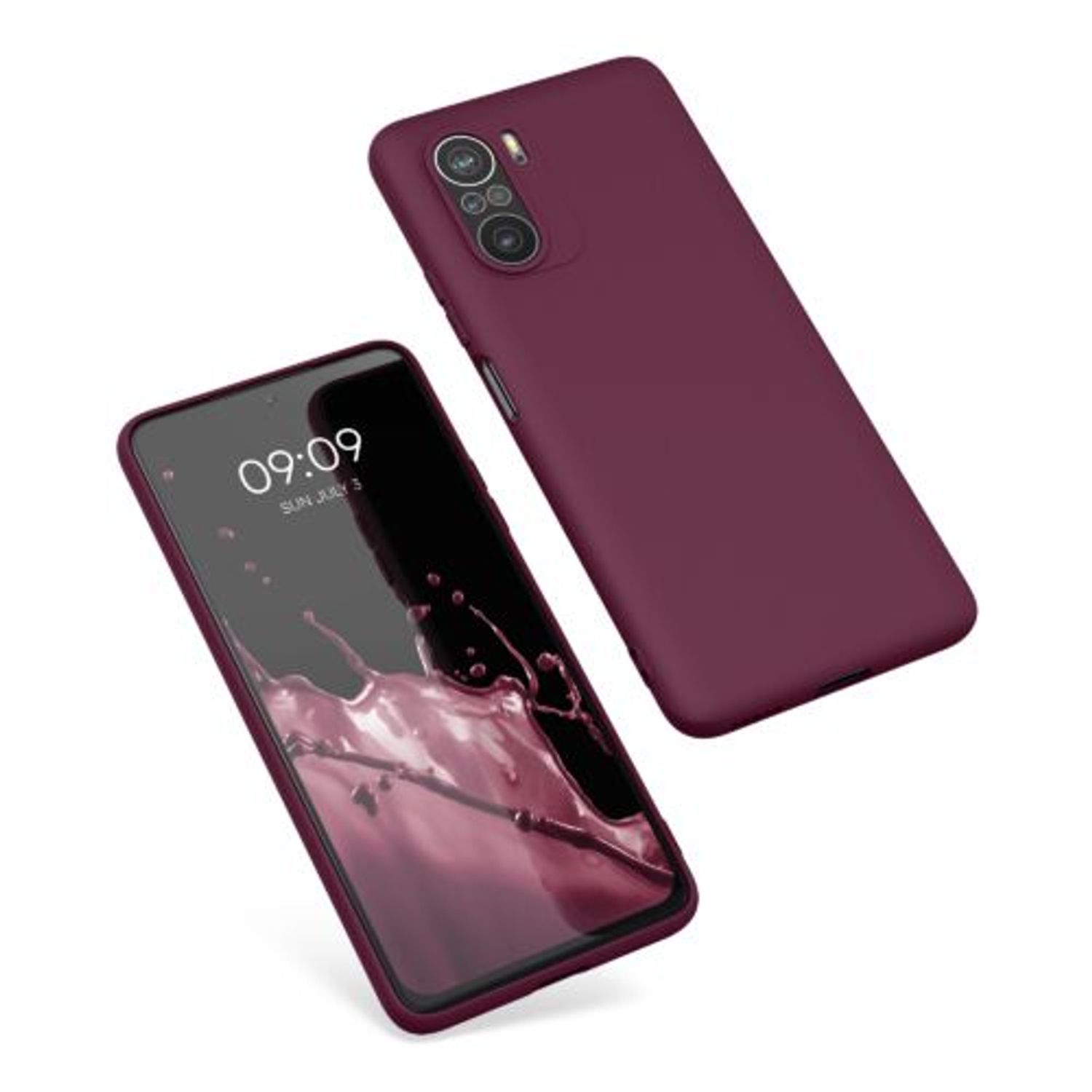 Husa pentru Xiaomi Mi 11i, Silicon, Violet, 54731.187 fotografia produsului View 2 L