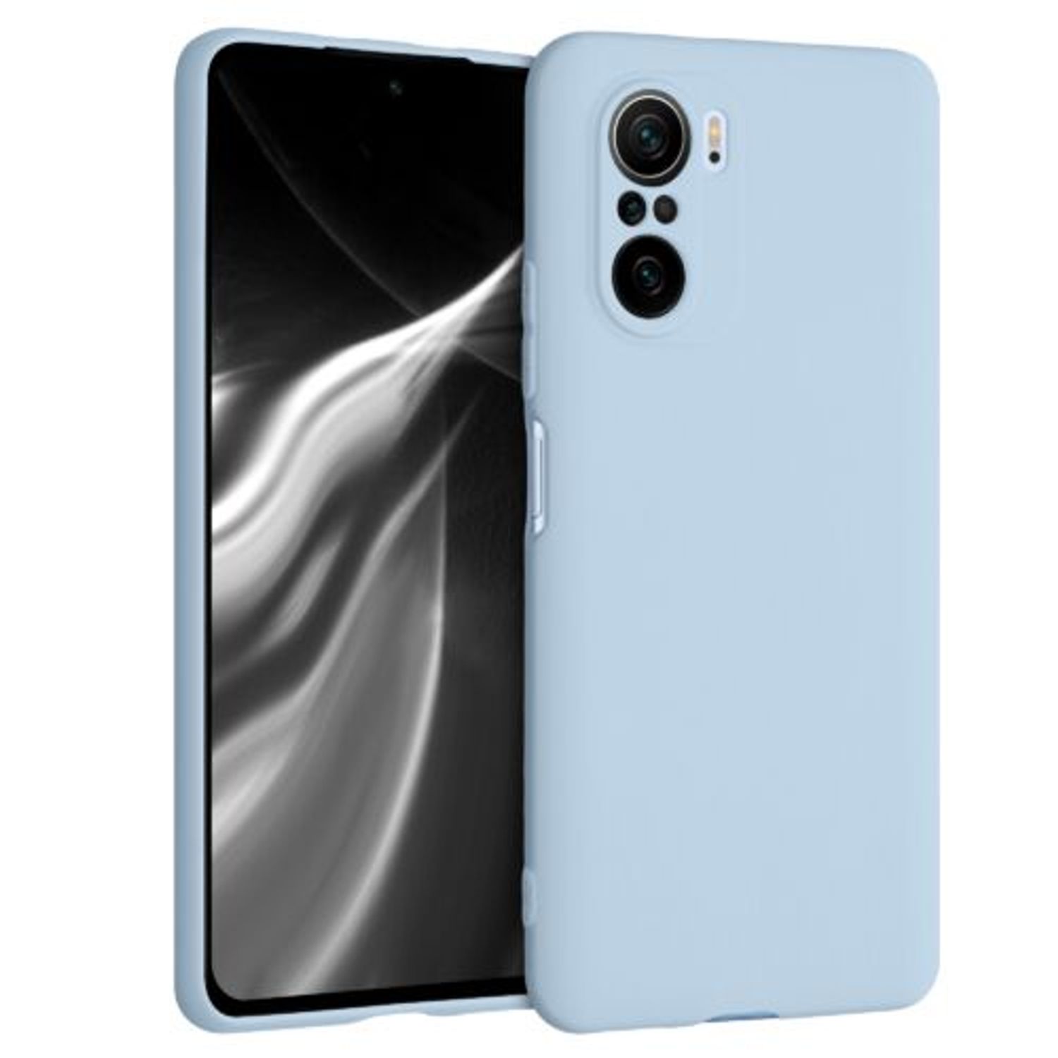 Husa pentru Xiaomi Mi 11i, Silicon, Albastru, 54731.58 fotografia produsului