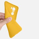 Husa pentru Xiaomi Mi 11i, Silicon, Galben, 54731.143 fotografia produsului View 8 S