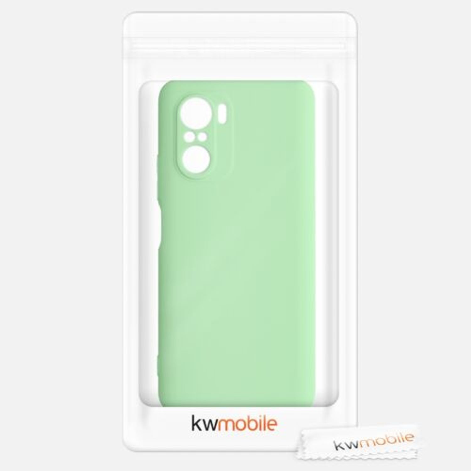 Husa pentru Xiaomi Mi 11i, Silicon, Verde, 54731.50 fotografia produsului View 8 L