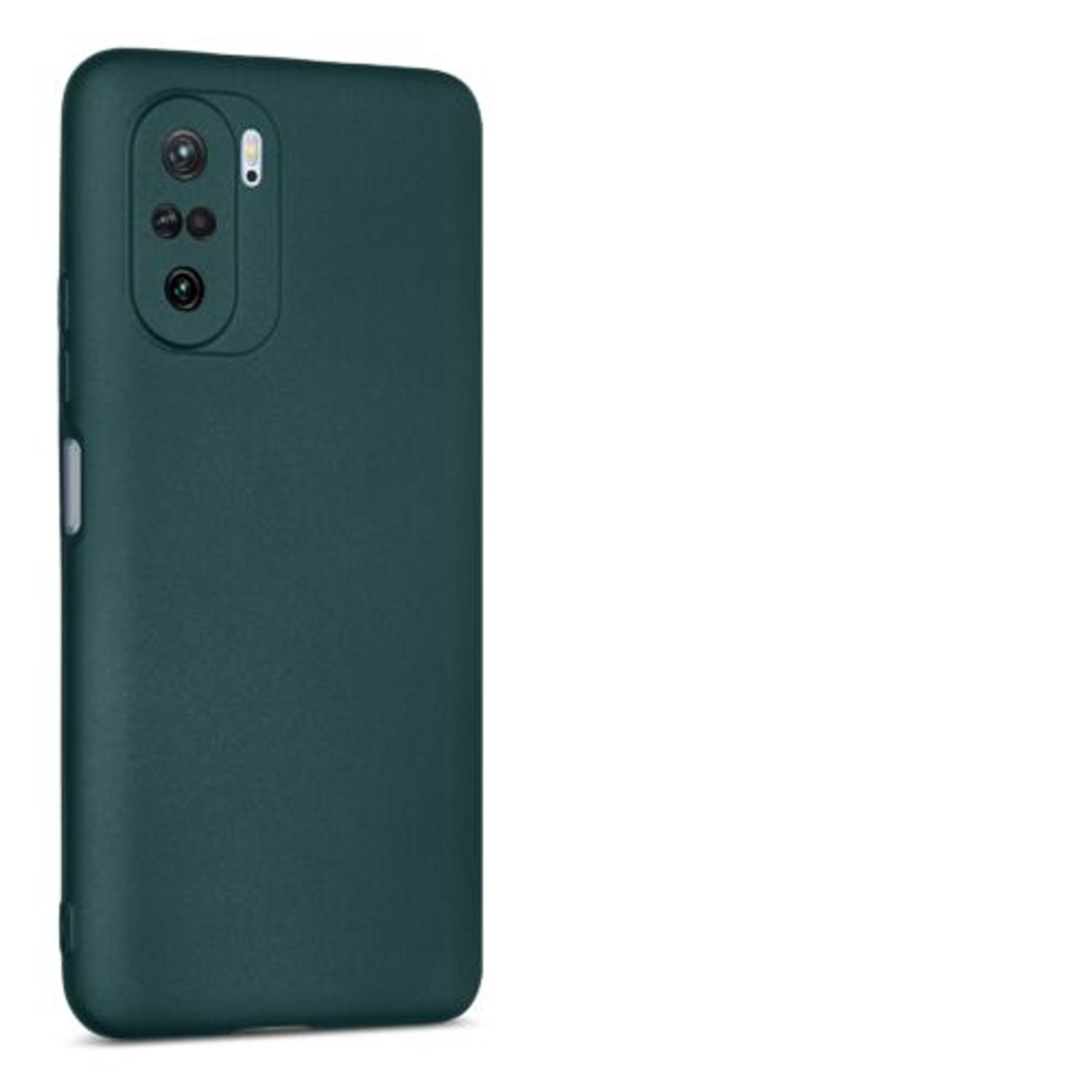 Husa pentru Xiaomi Mi 11i, Silicon, Verde, 54732.14 fotografia produsului View 8 L