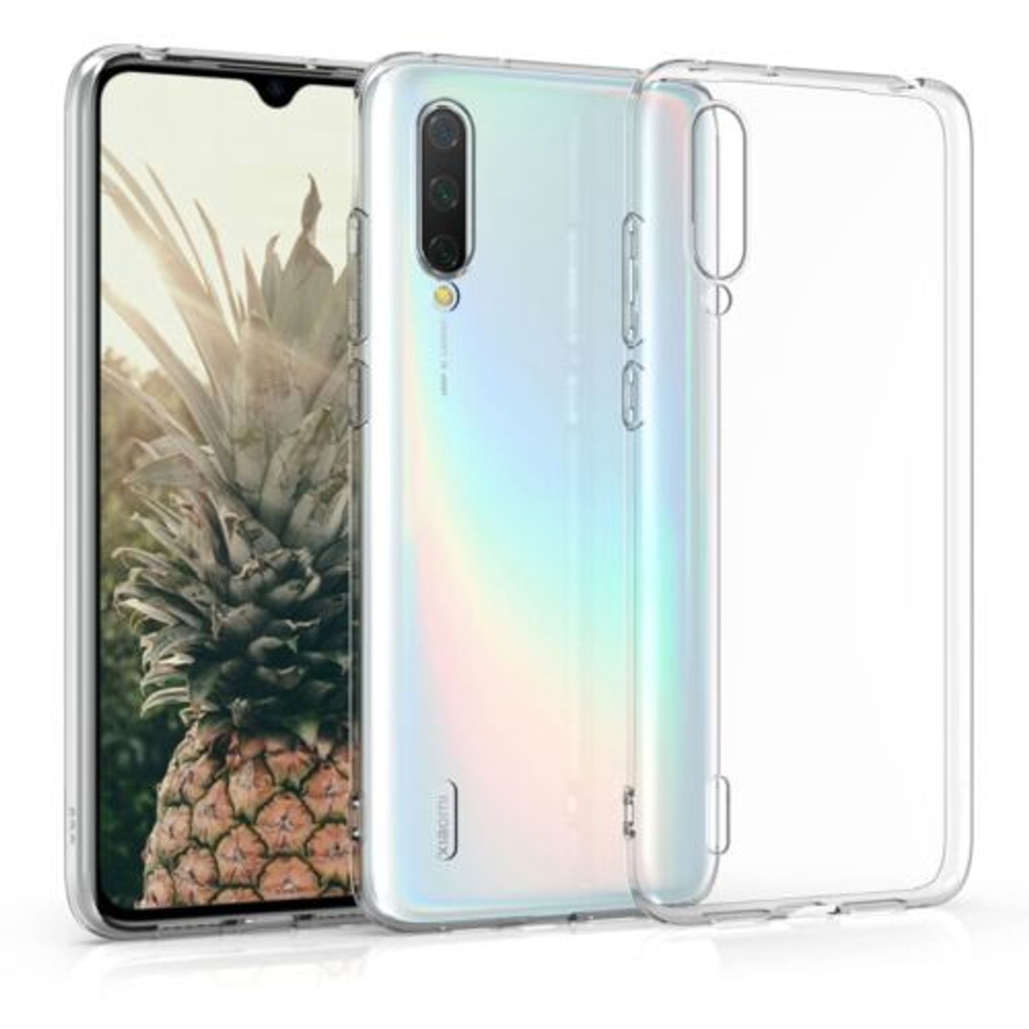 Husa pentru Xiaomi Mi 9 Lite, Silicon, Transparent, 50583.03 fotografia produsului View 2 L
