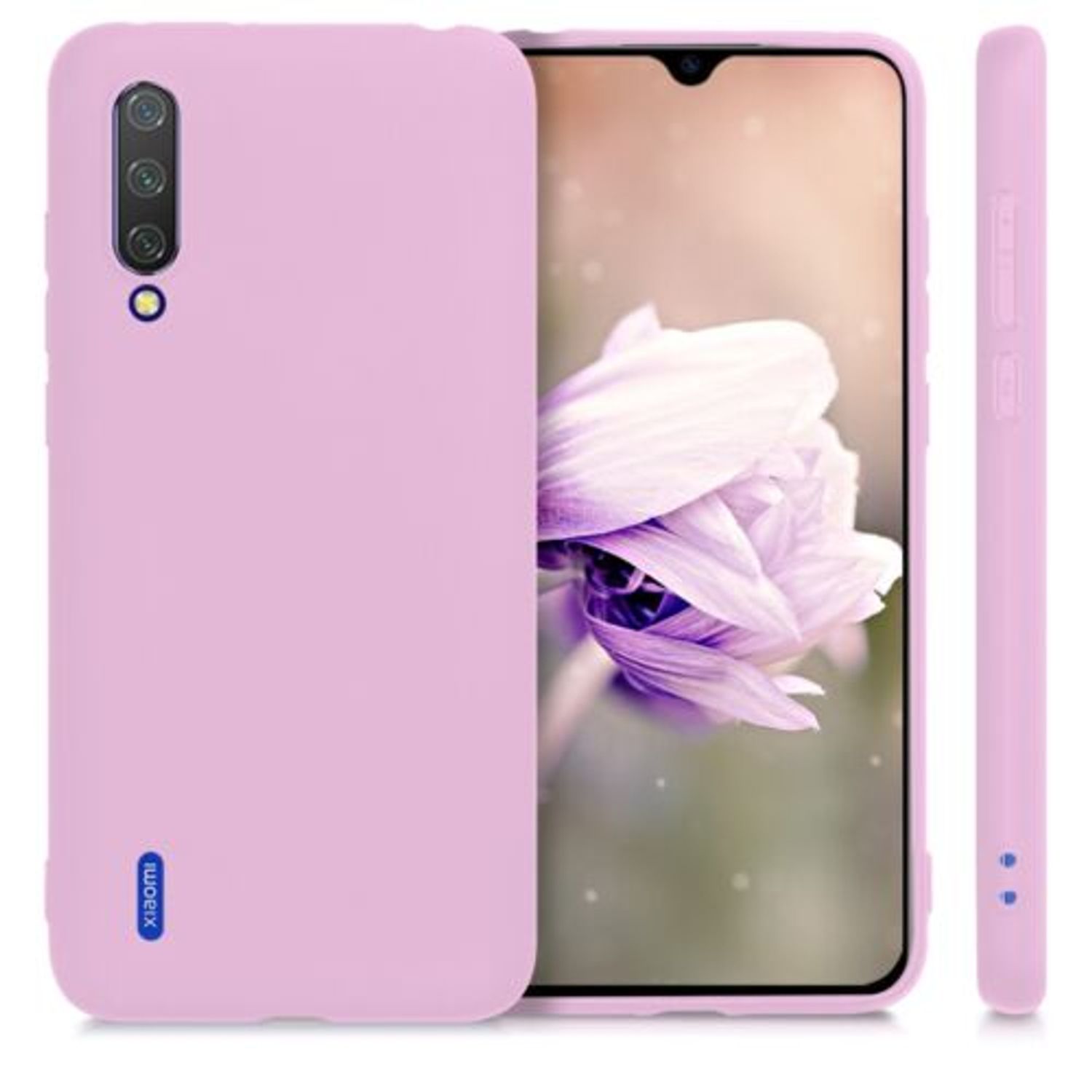 Husa pentru Xiaomi Mi 9 Lite, Silicon, Roz, 50582.52 fotografia produsului View 2 L